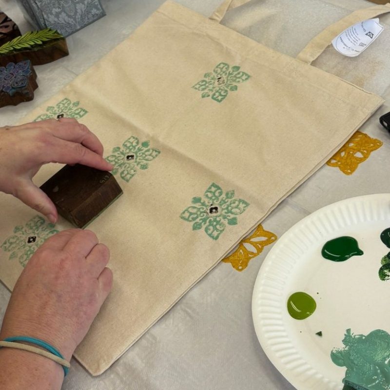 Block Printing Workshop for Adults - Wolvercote