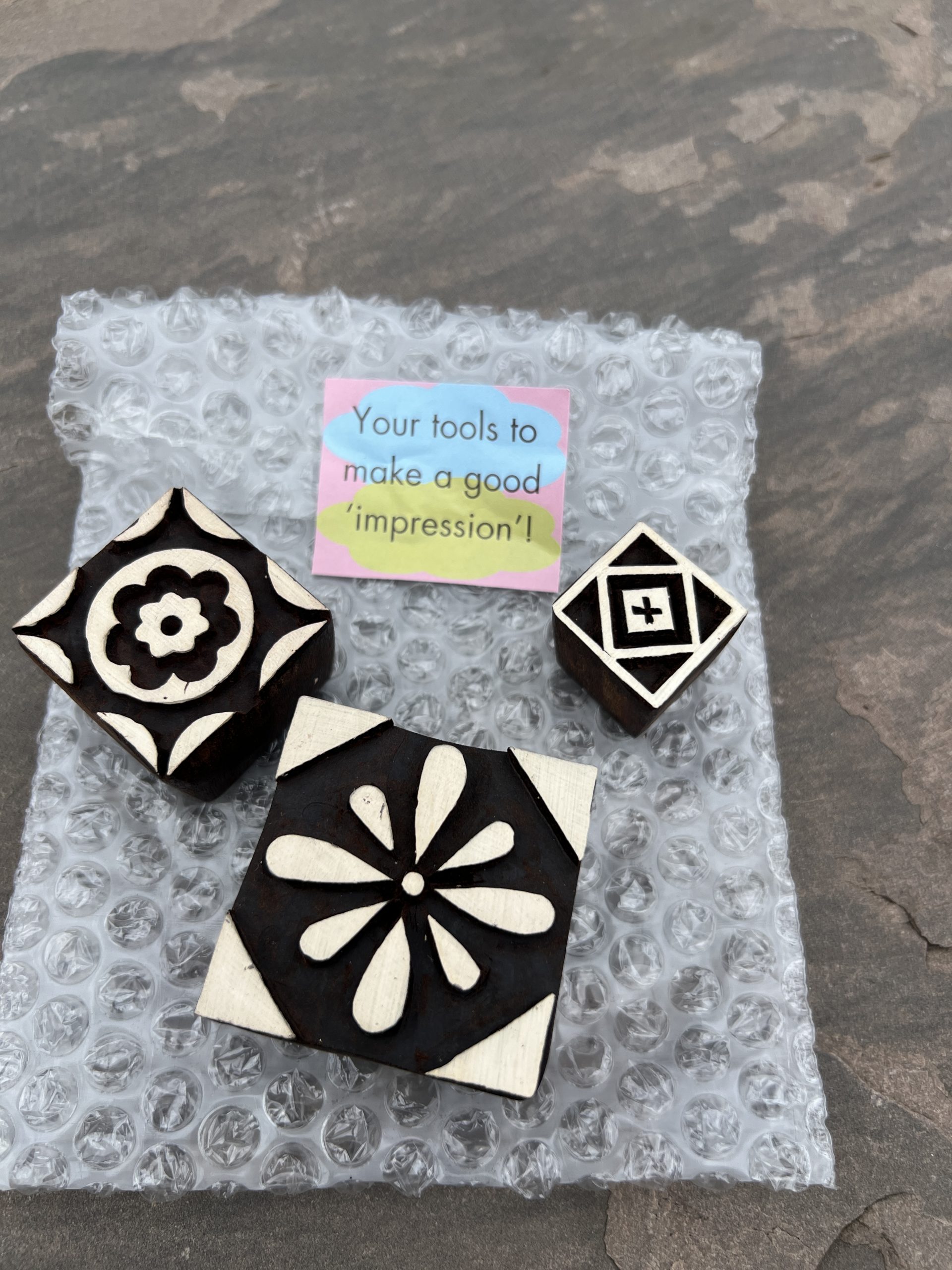 Block Printing Kit - Abstract