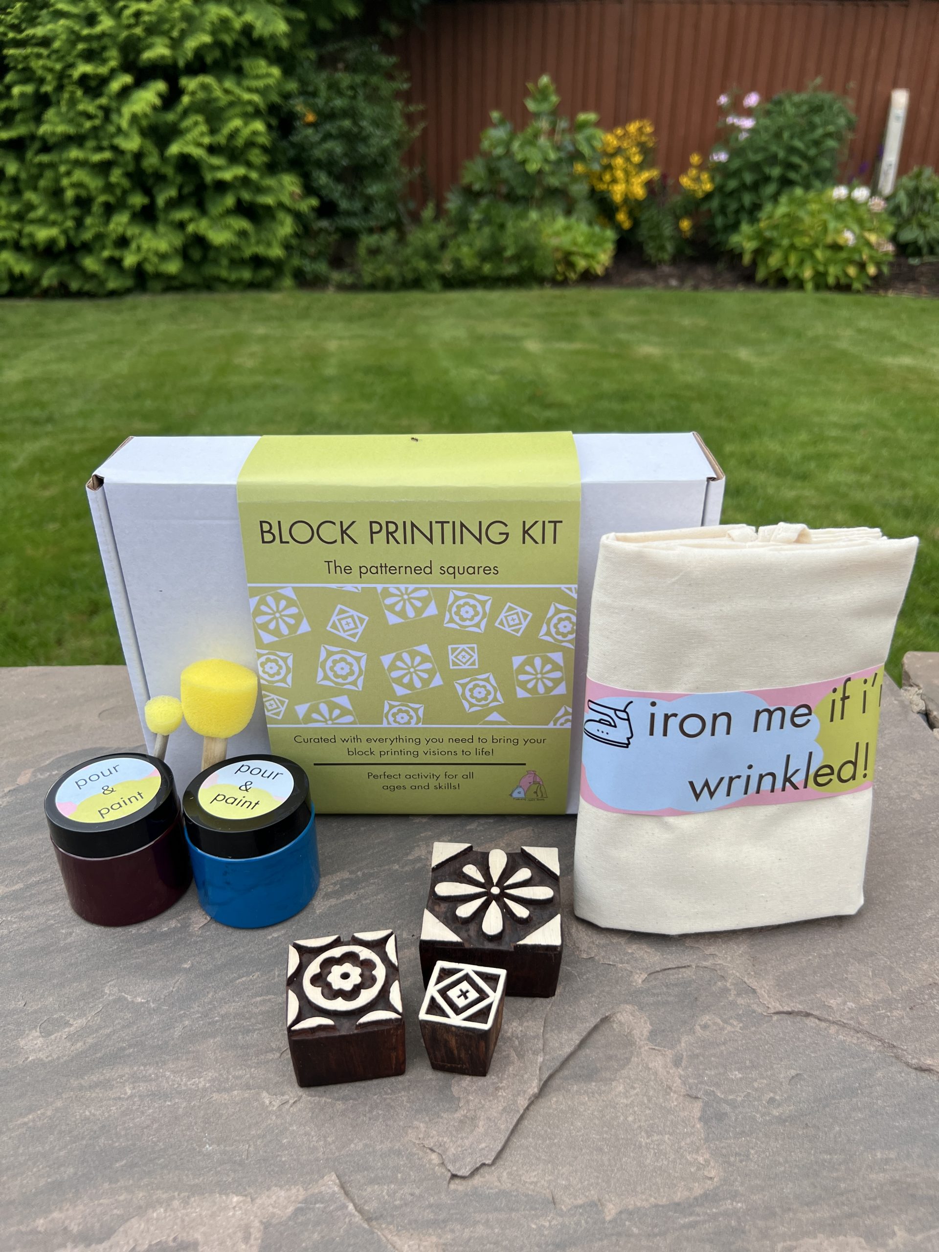 Block Printing Kit - Abstract