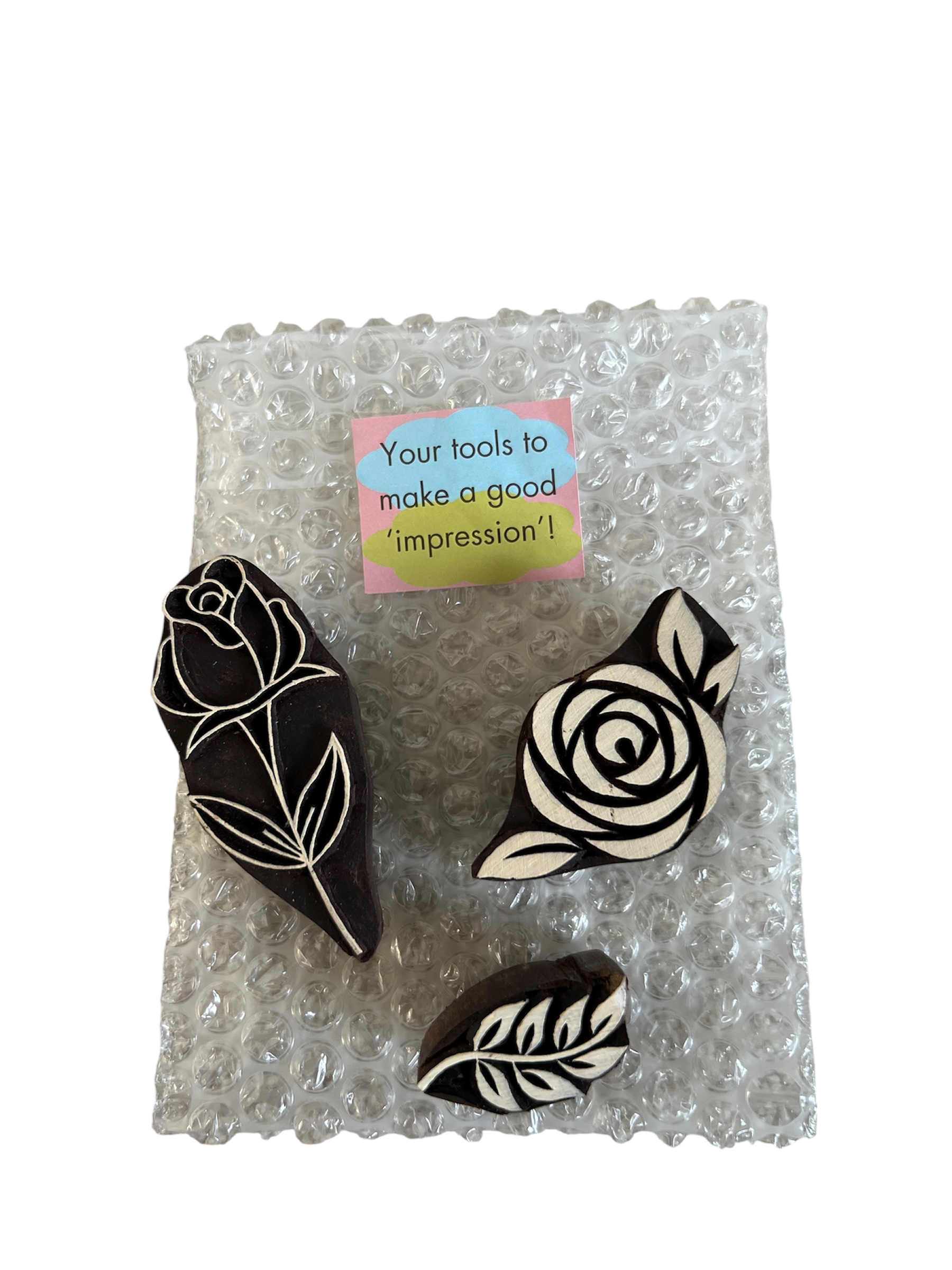 Block Printing Kit - Floral