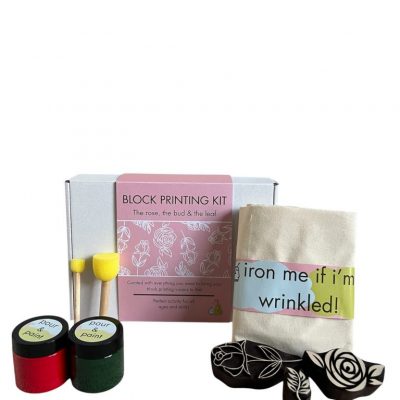 Block Printing Kit - Floral
