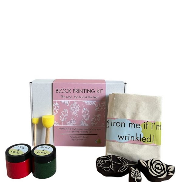 Block Printing Kit - Floral