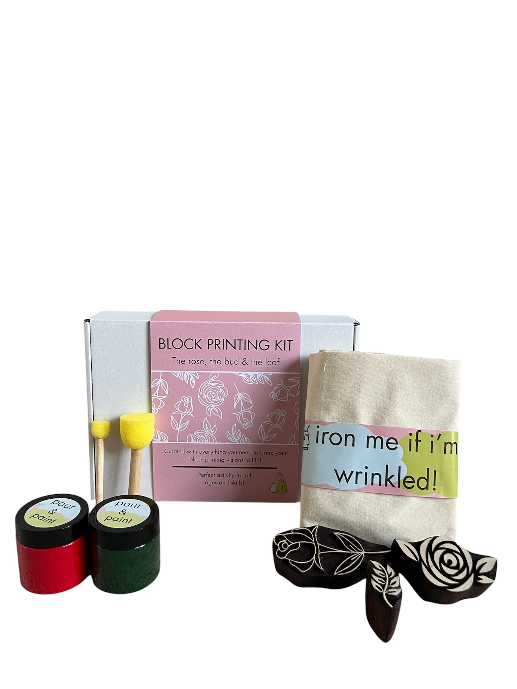 Block Printing Kit - Floral